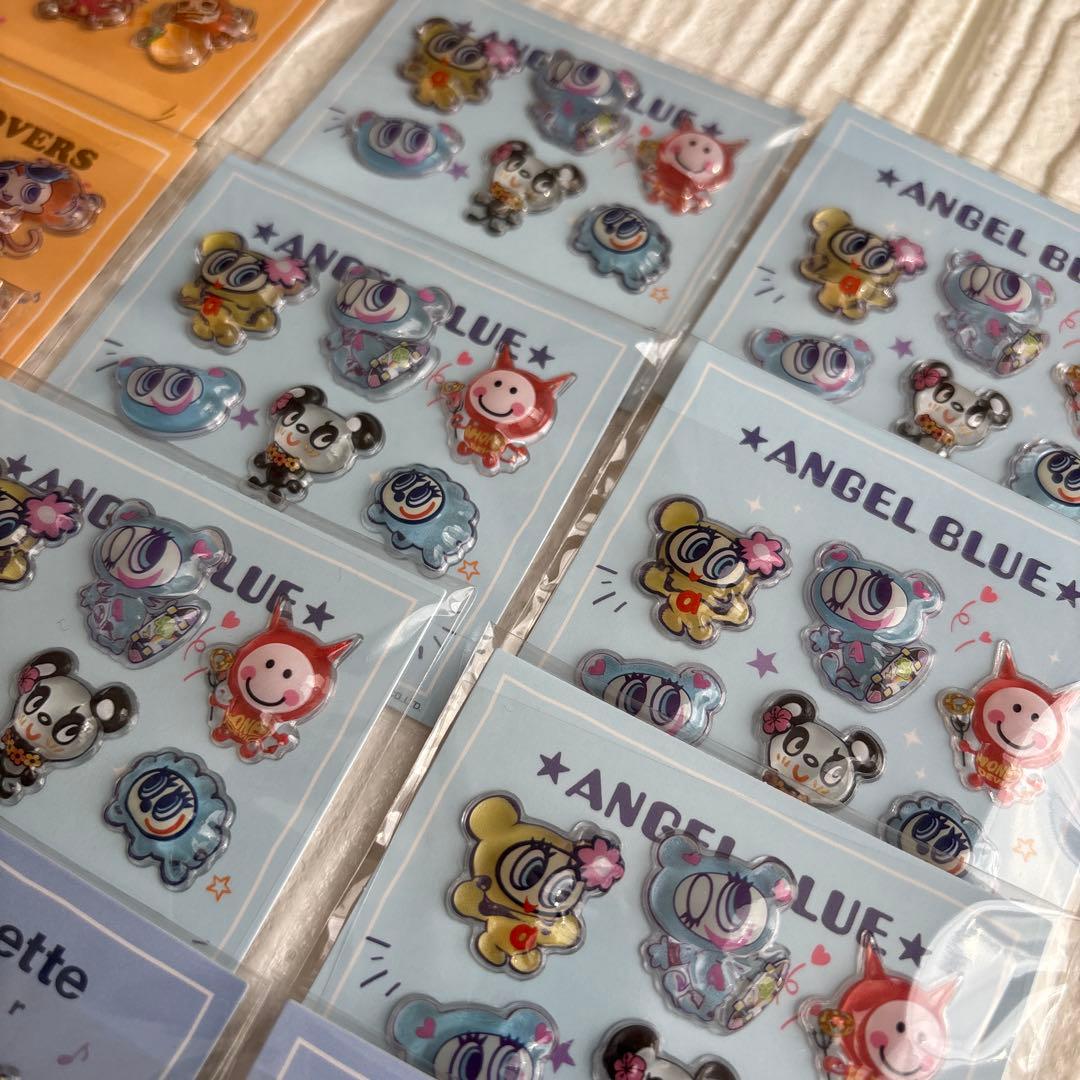 ナルミヤキャラクターズ ぷっくりしーる セブンイレブン 全４種コンプリート