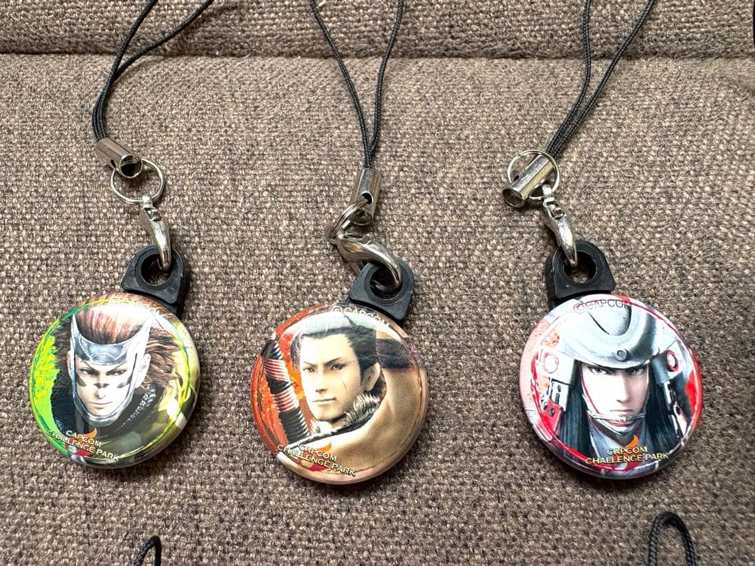 戦国BASARA スーベニア缶バッジストラップ 21個セット