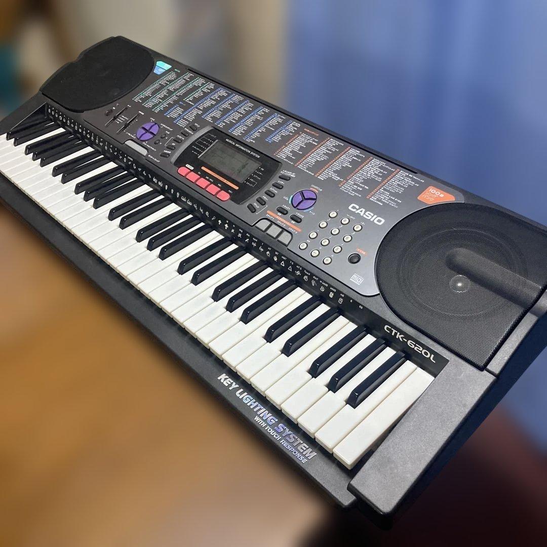 CASIO 光ナビゲーションキーボード　CTK-620L