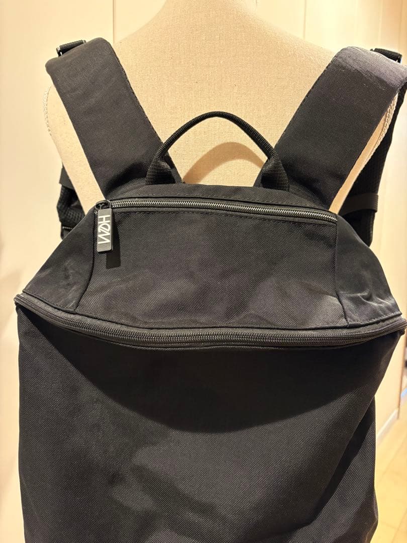 HeM 別注リュック　おしゃれ黒リュック