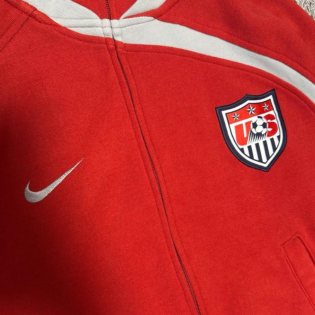 激レア 00s NIKE サッカーアメリカ代表 アンセムジャケット S