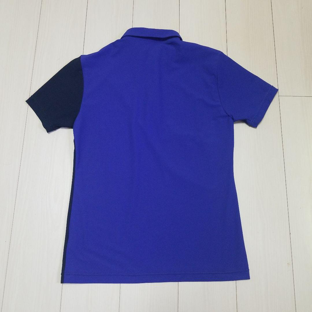 【入手困難】デサントゴルフ サンスクリーン 切替 ストレッチ ポロシャツ M