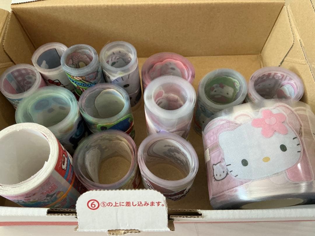 SALE！　未使用ロールあり　新作あり　ロールシールセット　リオ
