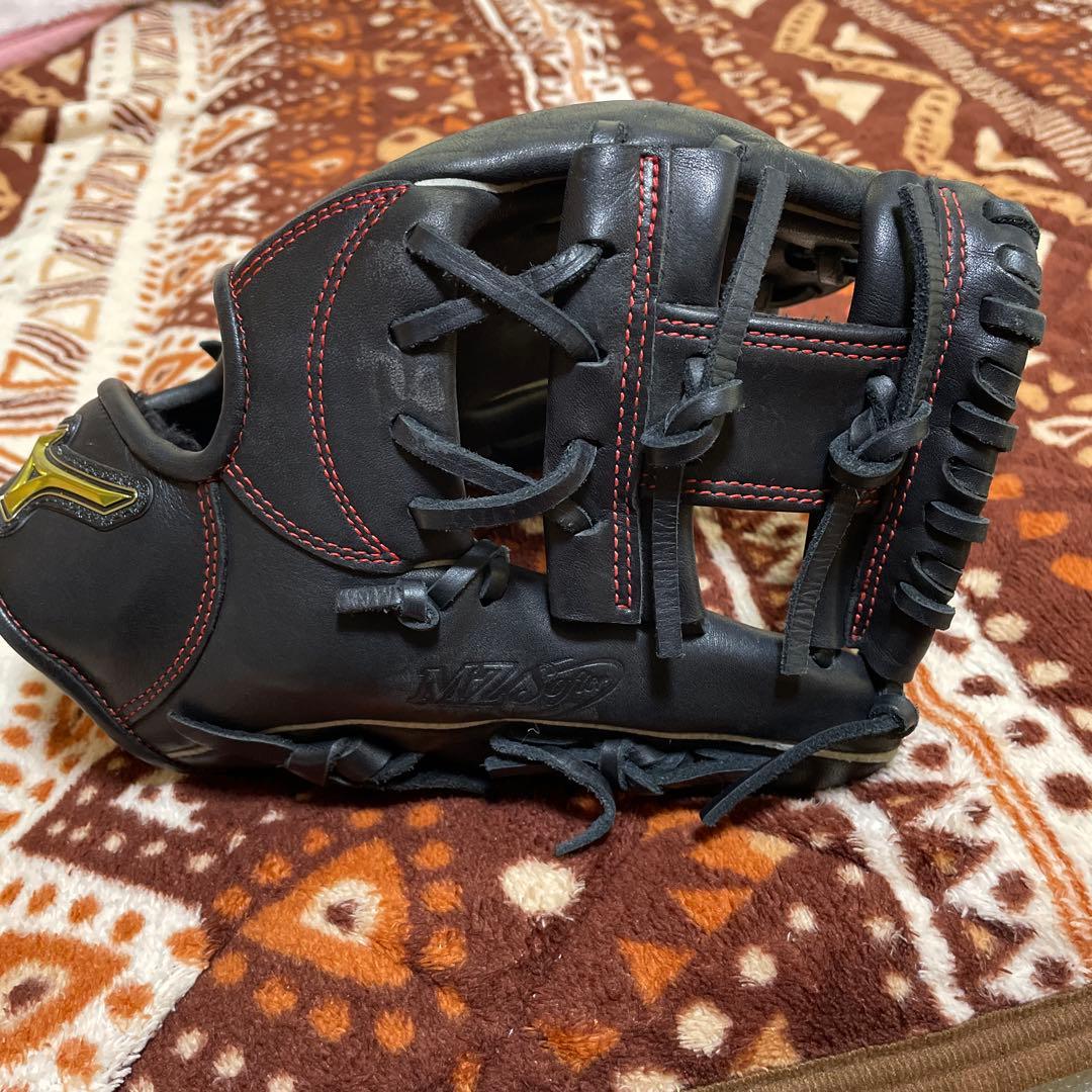 Mizuno 野球グローブ ブラック