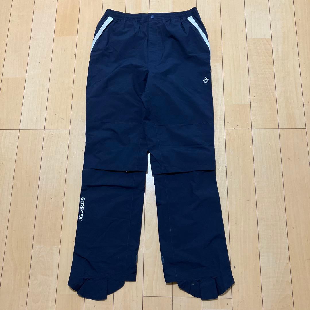 Munsingwear レインウェア　セットアップ　ゴアテックス　ネイビー　L