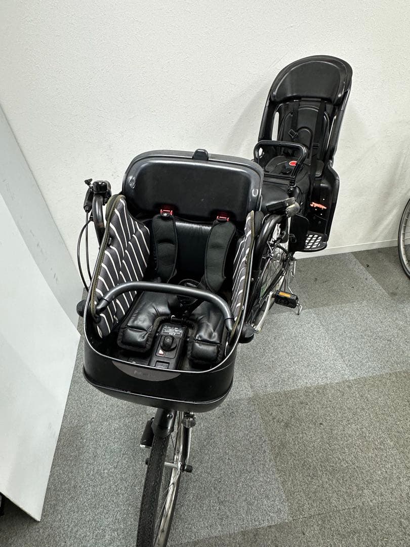 3人乗り対応電動自転車　パナソニックギュット　子供乗せシート付きお買い得品
