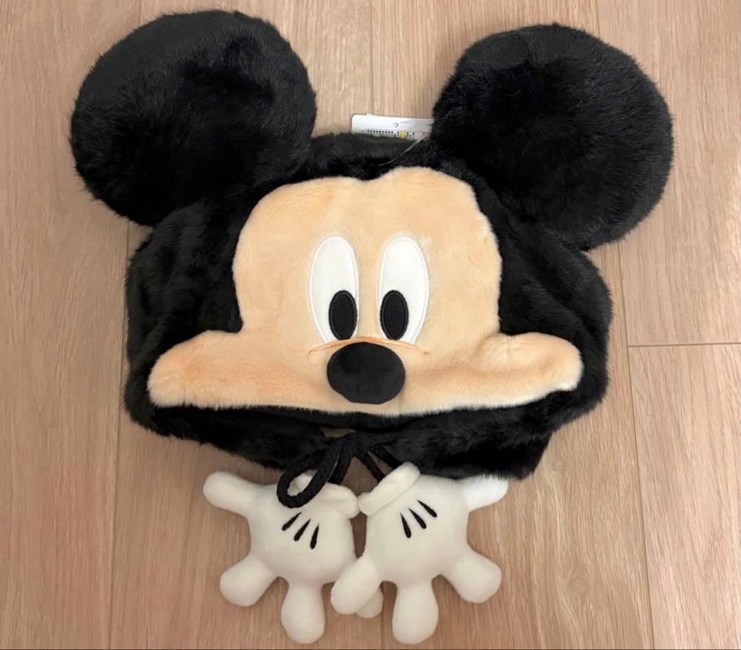 ディズニー　ミッキー　ミニー　ファンキャップ　新品　未使用　タグ付