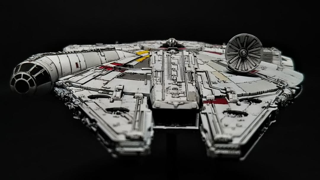 電飾改修　ミレニアムファルコン 塗装 完成品 1/350 ビーグル