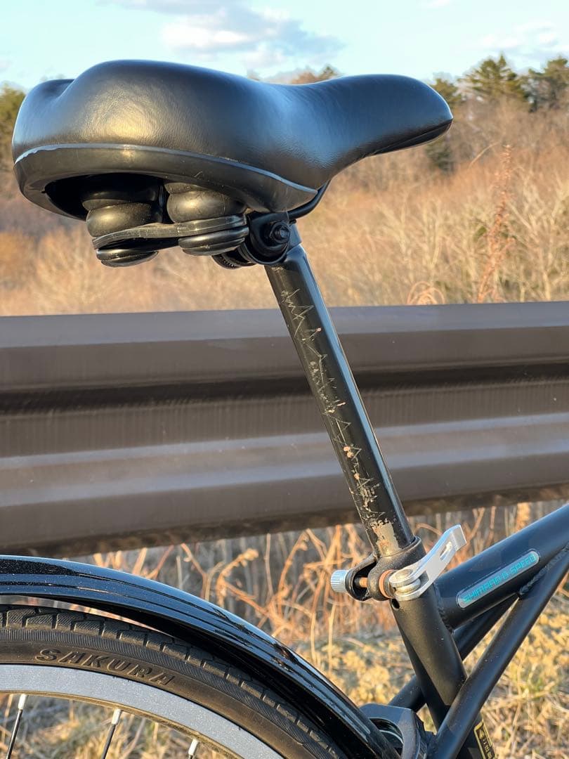 シナネン シティサイクル ブラック 宮城 直接取引