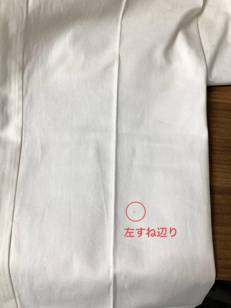 タグ付き　HALYRUID　ホワイト　メンズストレットパンツ　Lサイズ