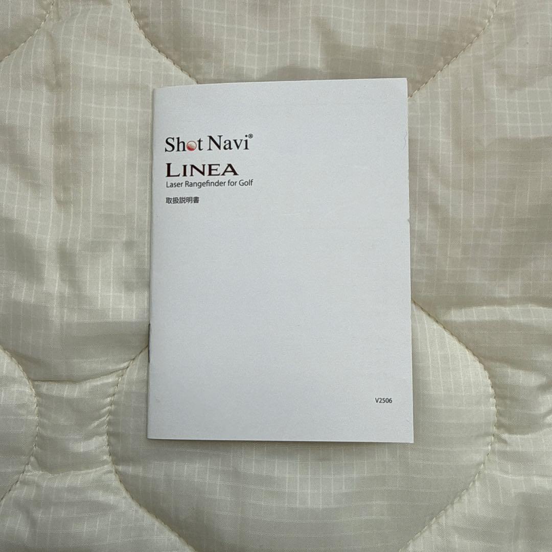 Shot Navi LINEA ゴルフ用距離計 保証書付