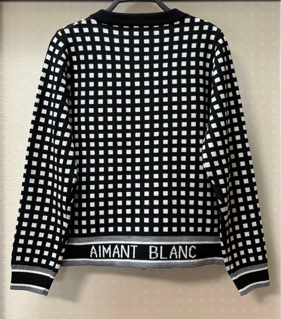 AIMANT GOLF ジャケット カーディガン　黒