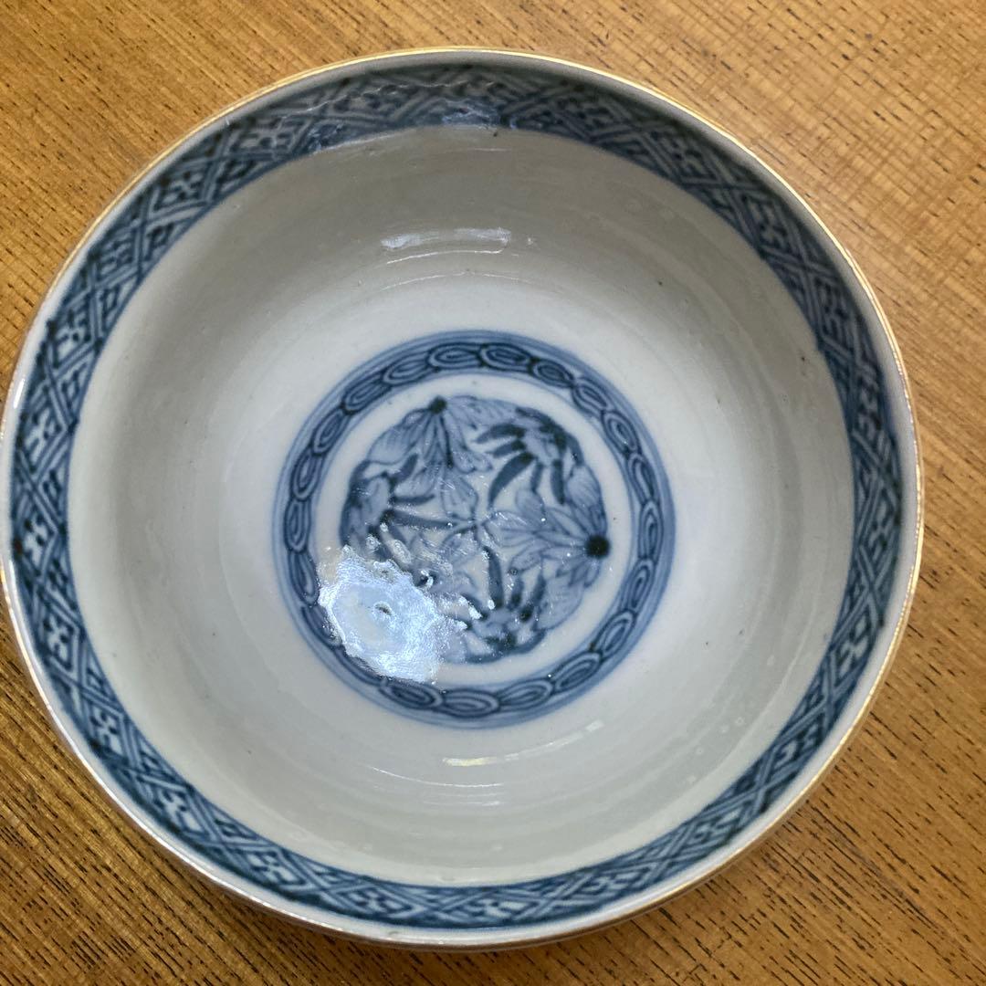 蓋つき椀 花柄 鳥モチーフ