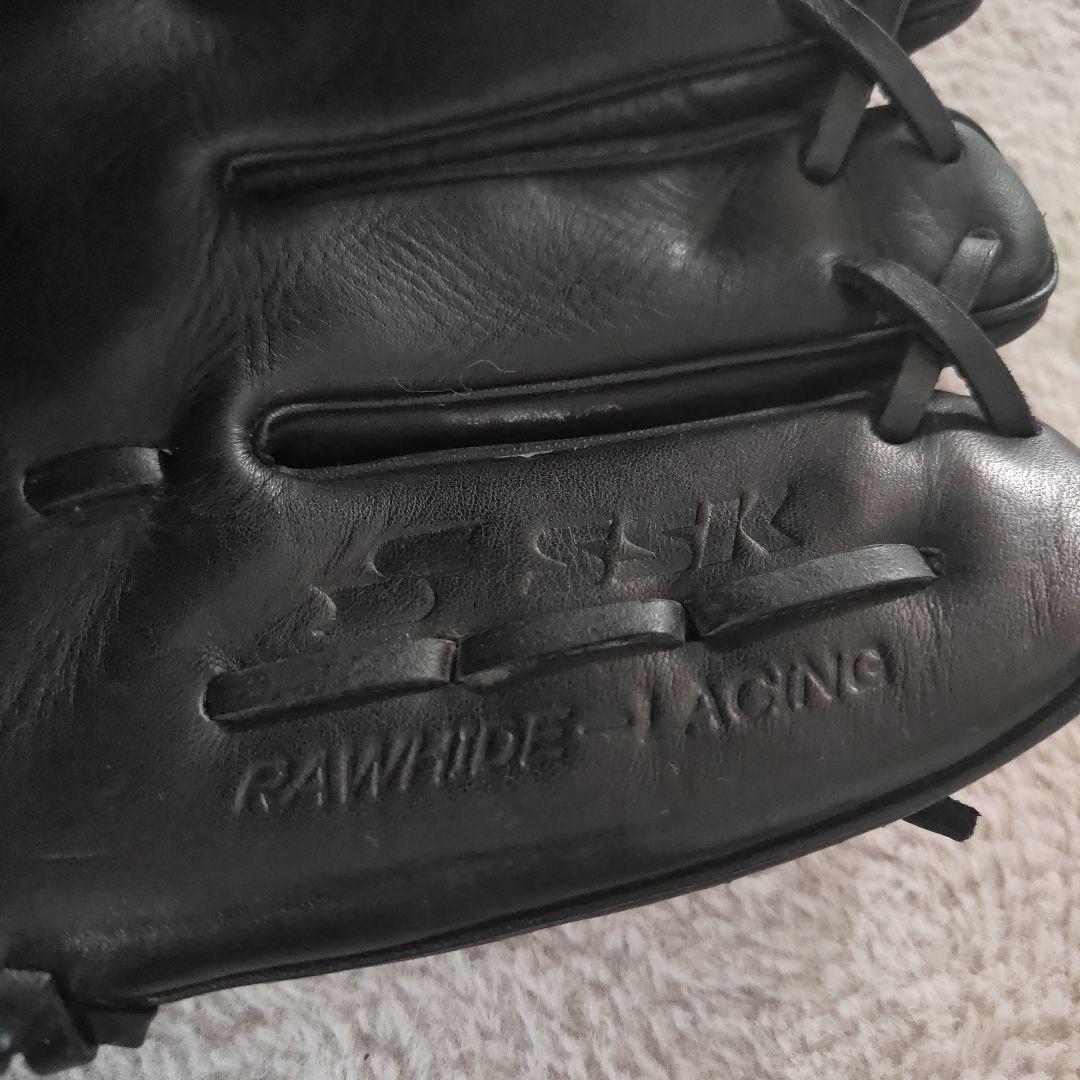 SSK ブラック 軟式グローブ RAWHIDE RACING