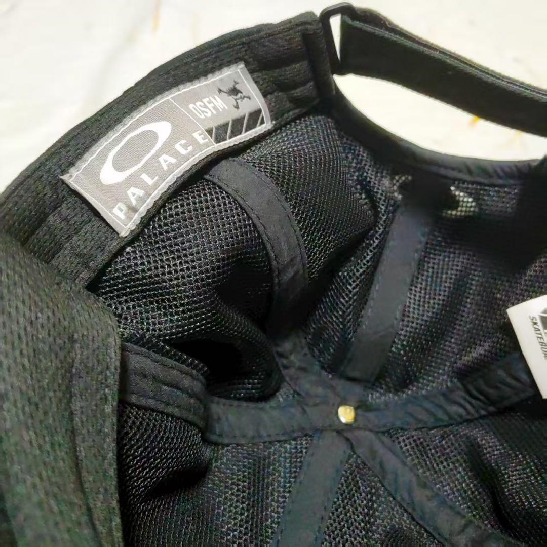 N*o様 PALACE OAKLEY 6-PANEL BLACK / SILVE