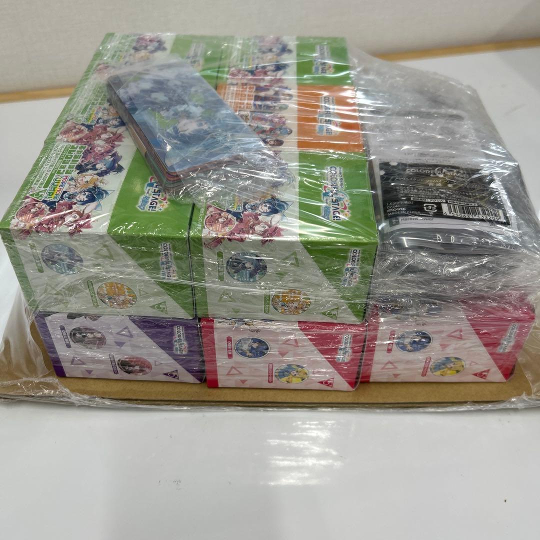【新品】プロセカ 2024オンリーショップ アクスタ8点＋缶バッジBOX