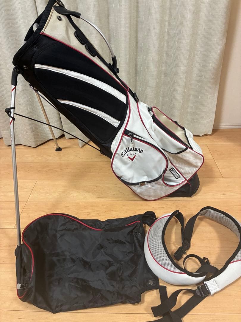 Callaway キャディバッグ ホワイト/ブラック