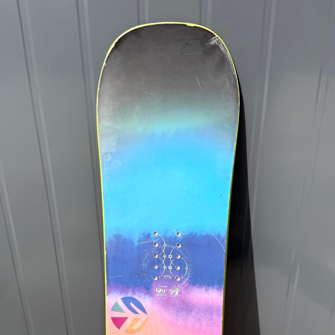 【美品】GRAY グレイ CUB X キッズ 板 スノーボード 124cm