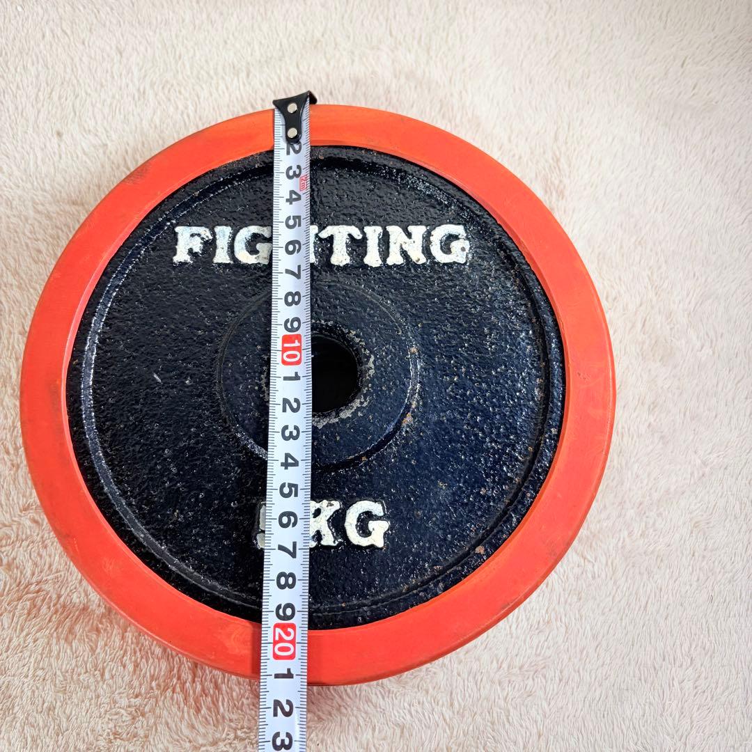 FightingRoad ダンベルプレート5.0kg×2セット 計10kg