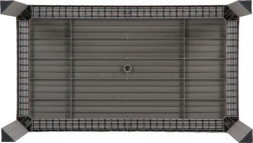 《新品・送料無料》ステラ　テーブル　８０×１４０　グレー
