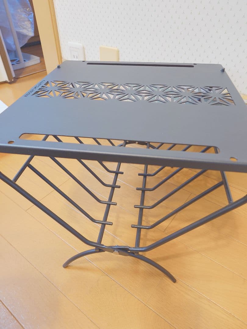 【ほぼ新品】キャンピングムーン 薪ラックテーブル