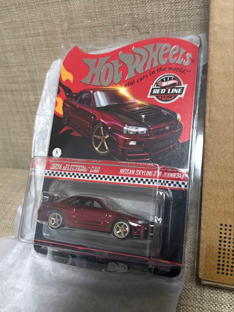 送料込み★新品★ホットウィール★RLC限定★日産 スカイライン GT-R★R34
