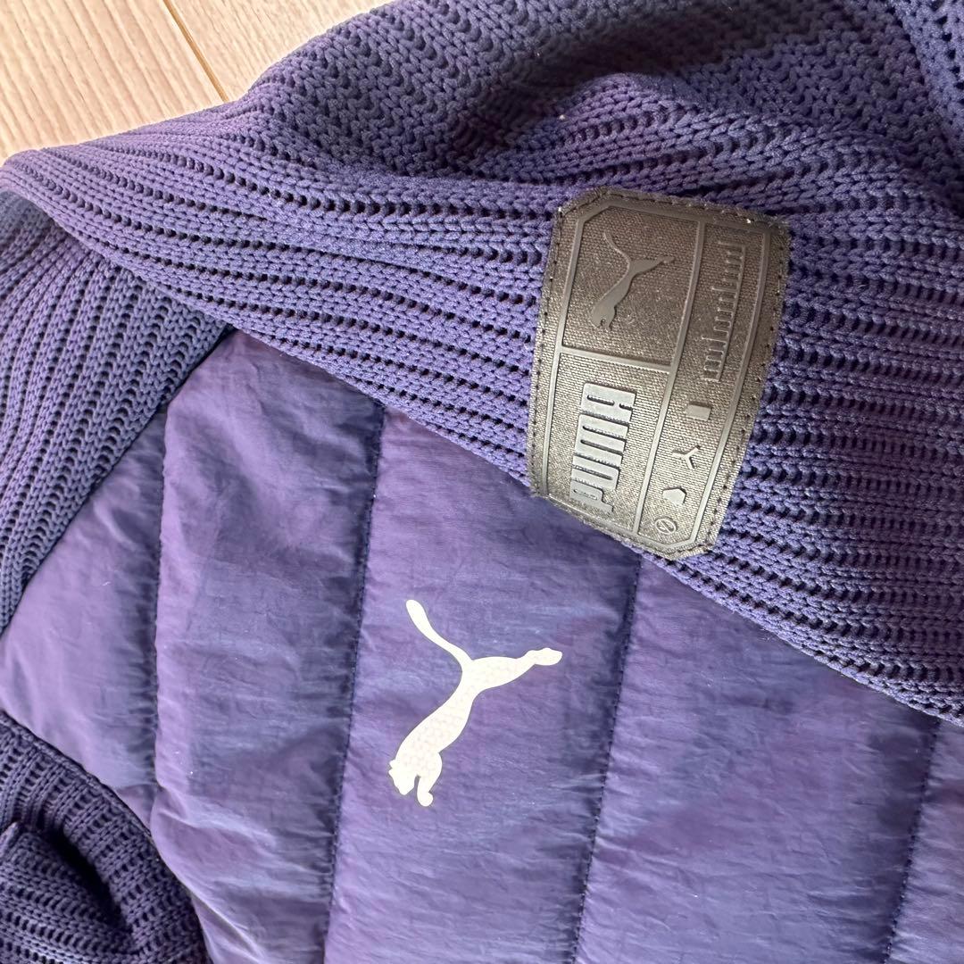【新品】PUMA プーマ ゴルフウェア 切り替えダウンジャケット 中綿ブルゾン