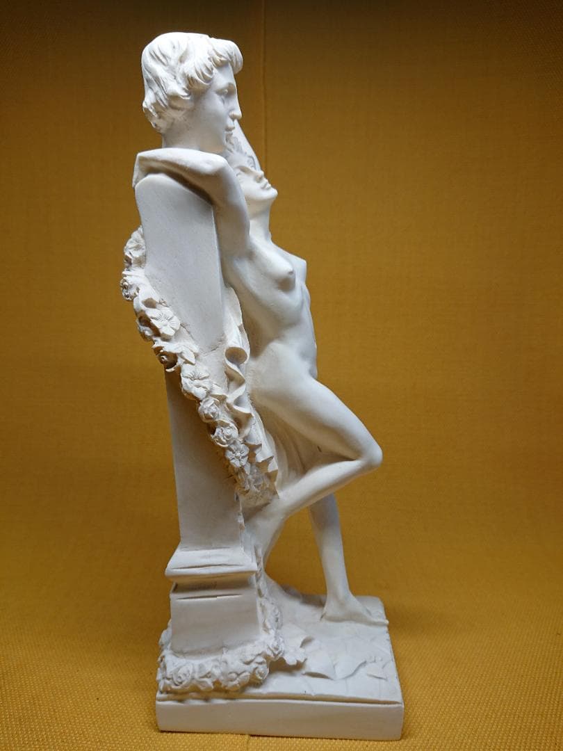 【美品】人形　彫像　ヨーロッパ　置物　インテリア　工芸品　美術品　A2914