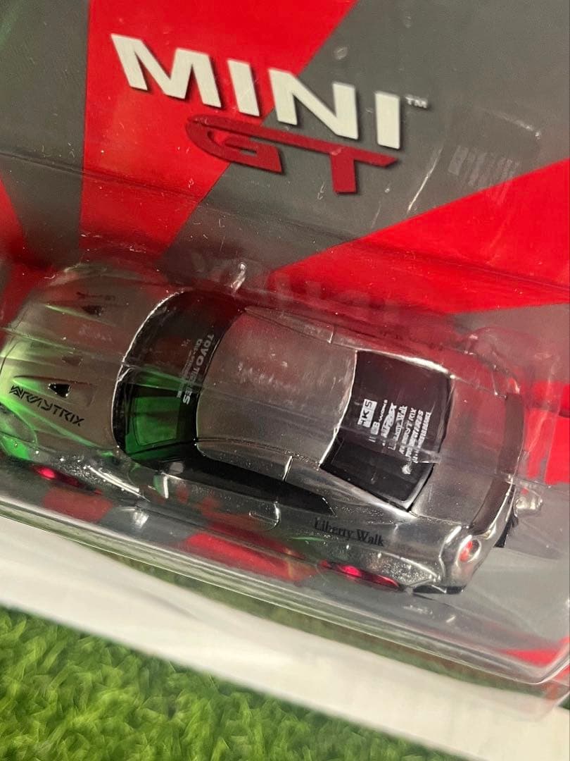 miniGT No.49 1/64 ミニカー LB サテンシルバー　未開封処分品