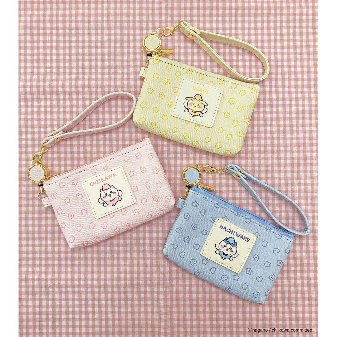 ちいかわ　パス＆ケース　3点セット　ちいかわ　ハチワレ　うさぎ