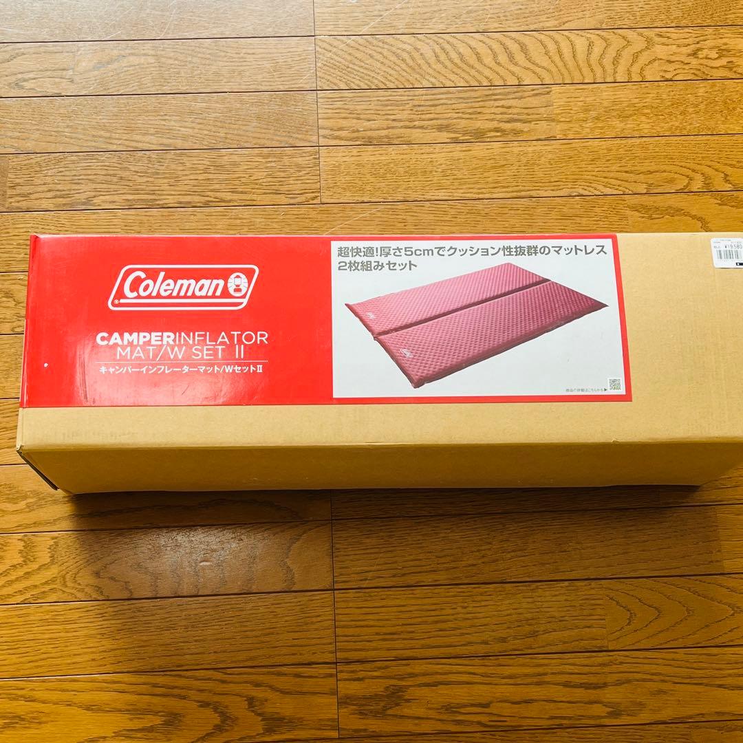 Coleman コールマン キャンパーインフレーターマット/WセットII