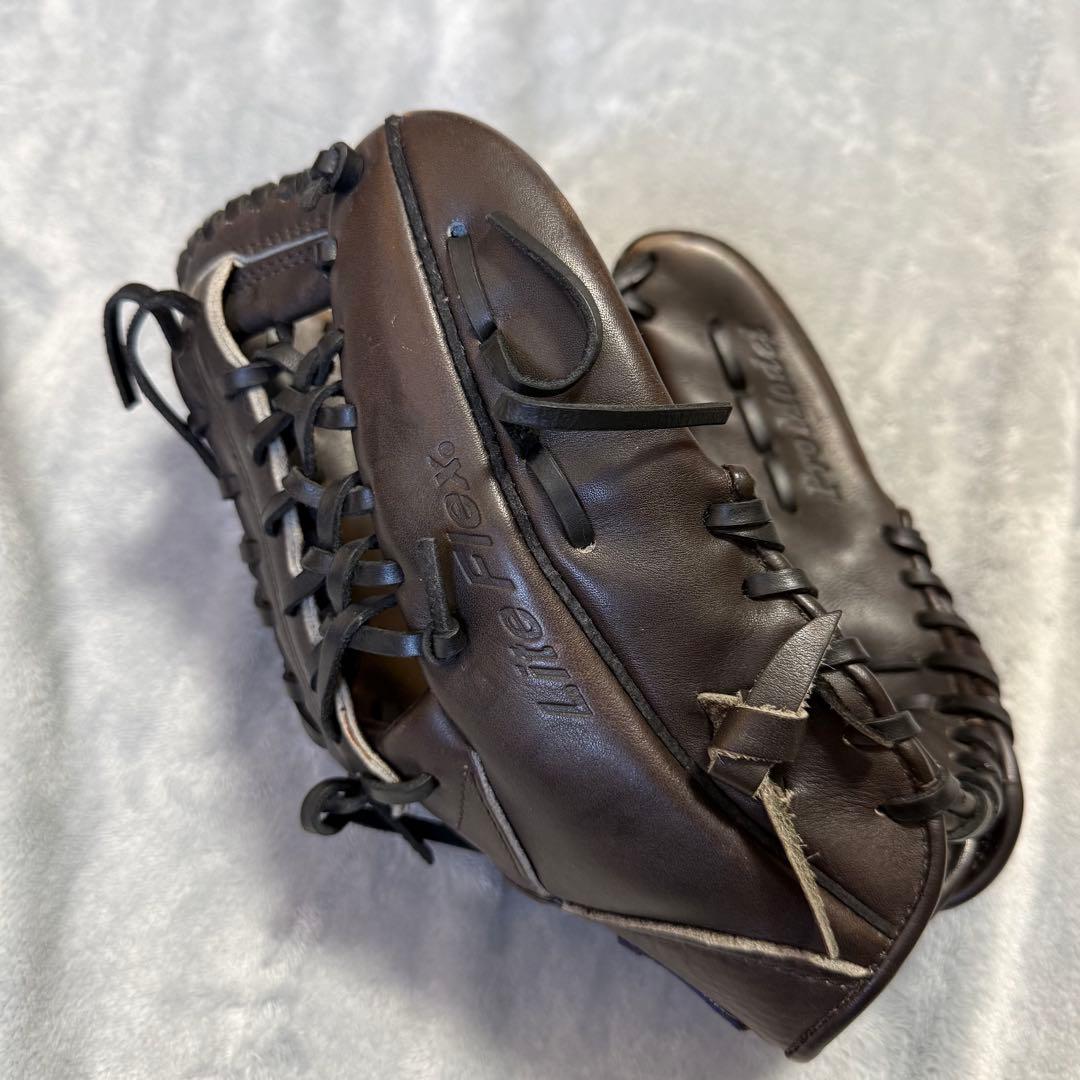 MIZUNO Cyclone Pro Model ブラウン 軟式グローブ