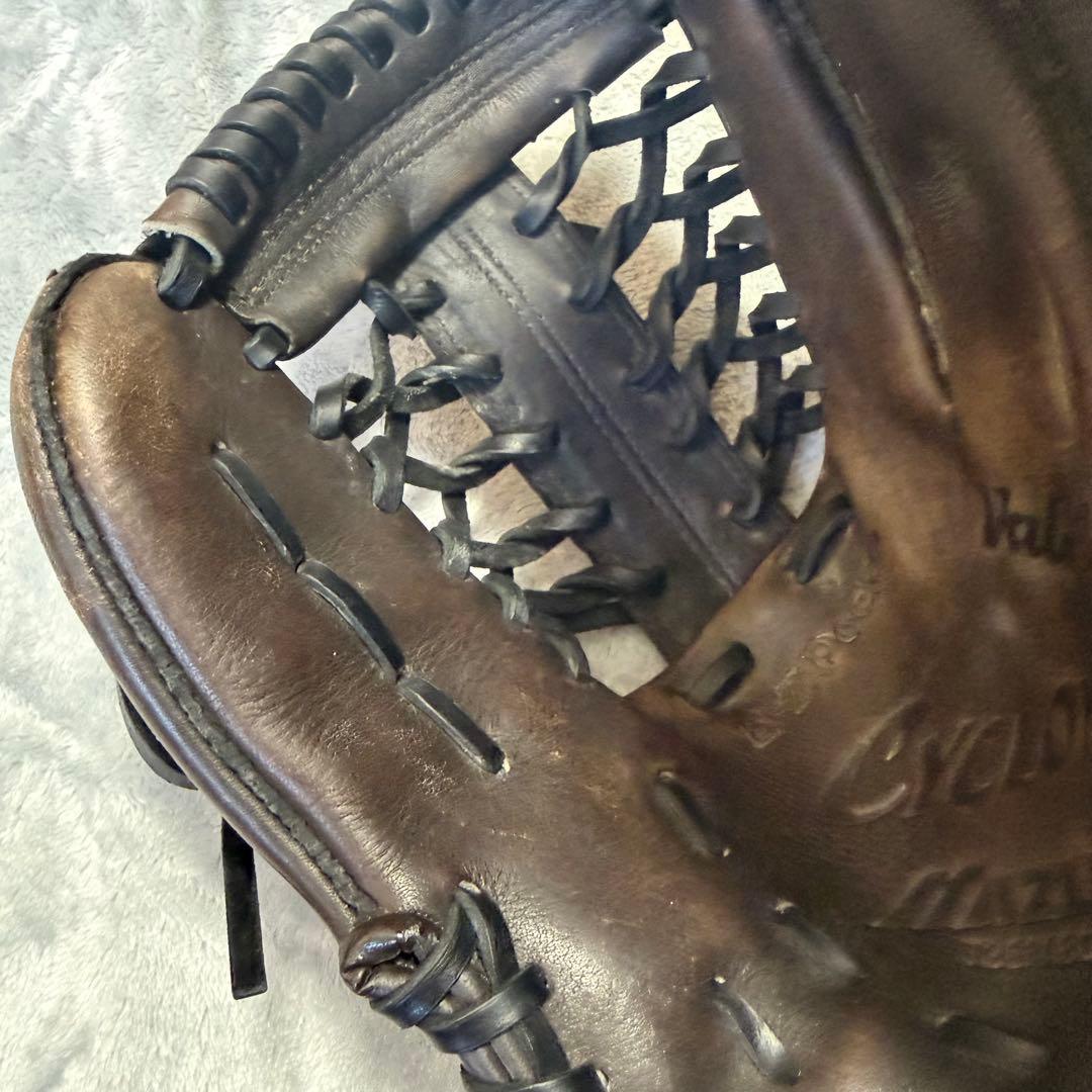 MIZUNO Cyclone Pro Model ブラウン 軟式グローブ