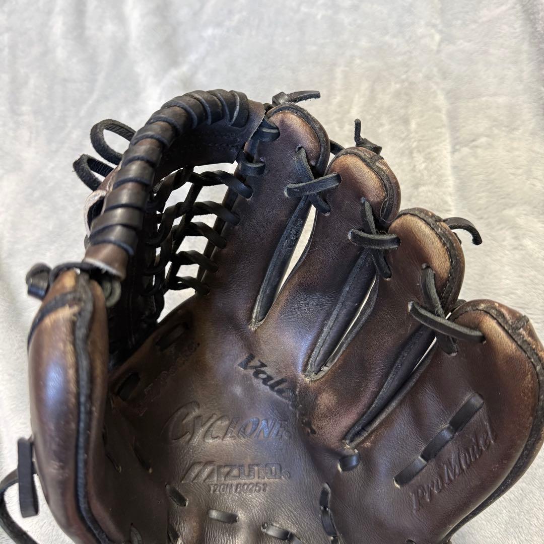 MIZUNO Cyclone Pro Model ブラウン 軟式グローブ