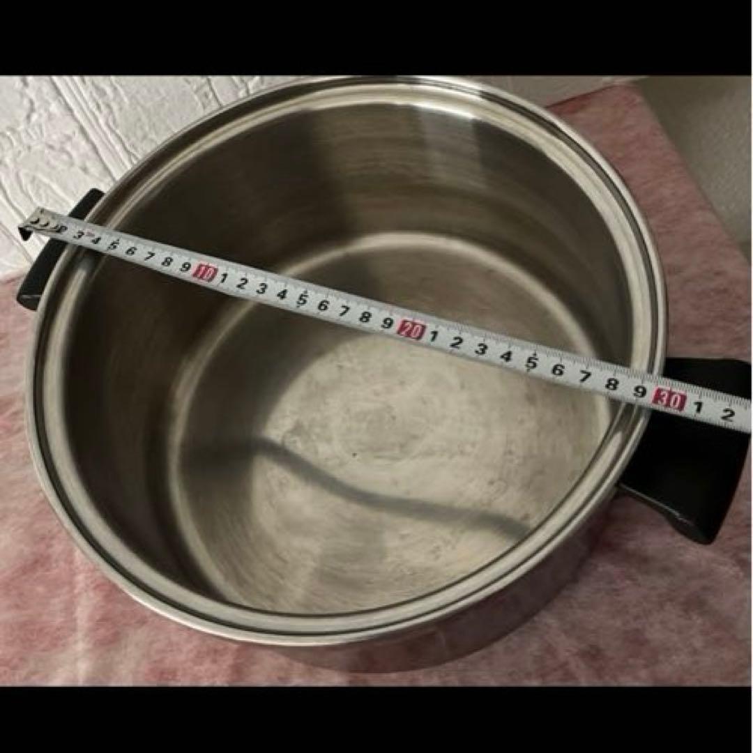 Amway クイーン・クックウェア　シチューパン 無水鍋 H対応　蒸し器