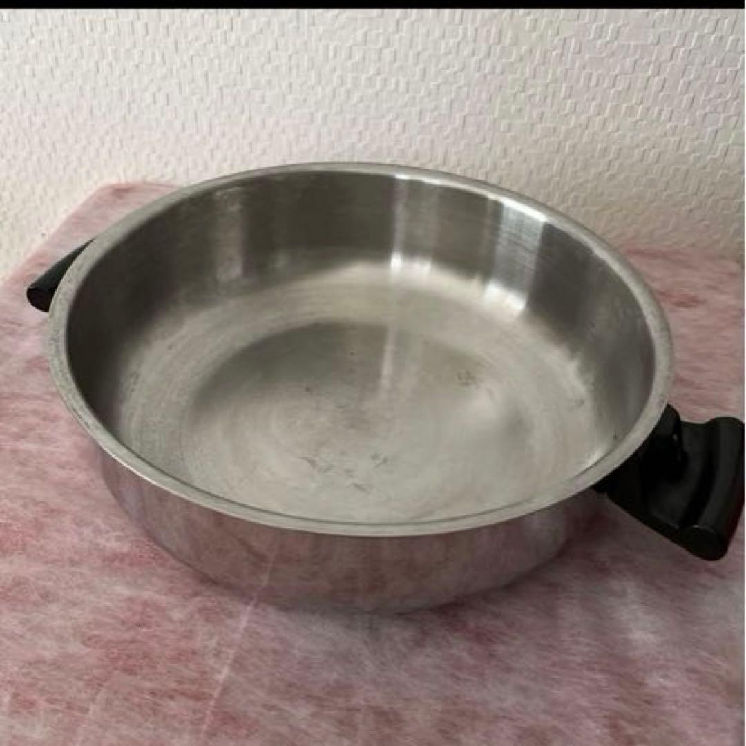 Amway クイーン・クックウェア　シチューパン 無水鍋 H対応　蒸し器