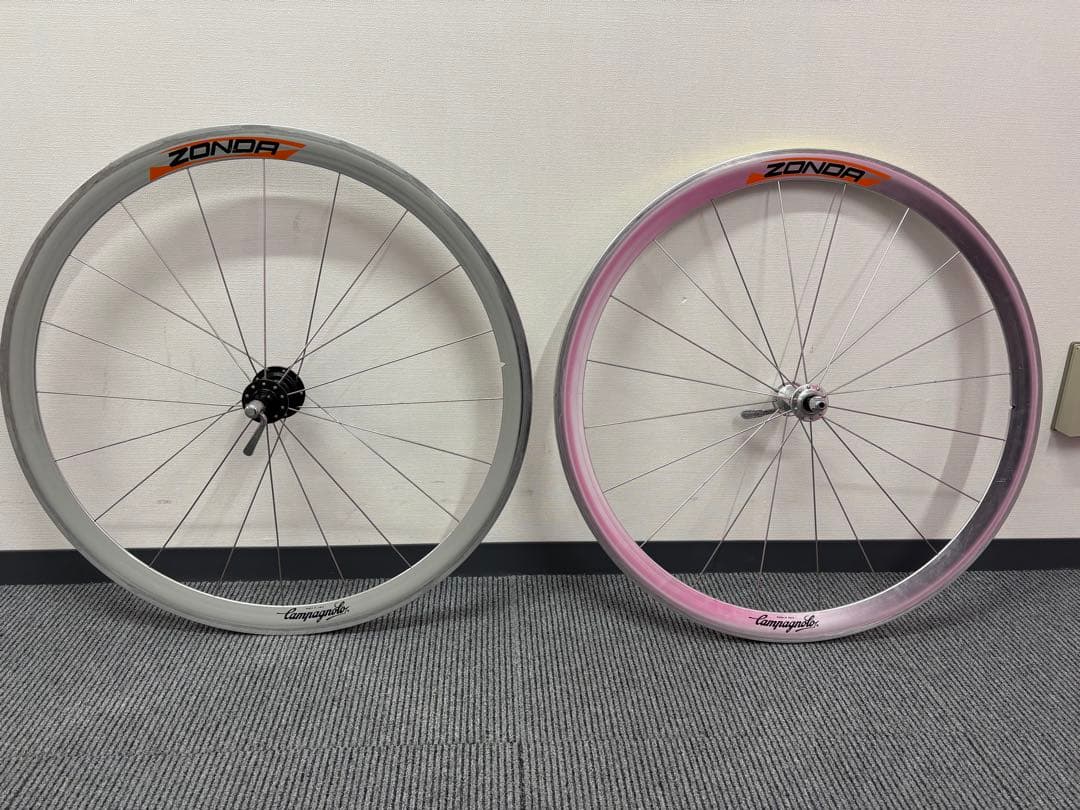 campagnolo zondaクリンチャー　前後ホイールセット
