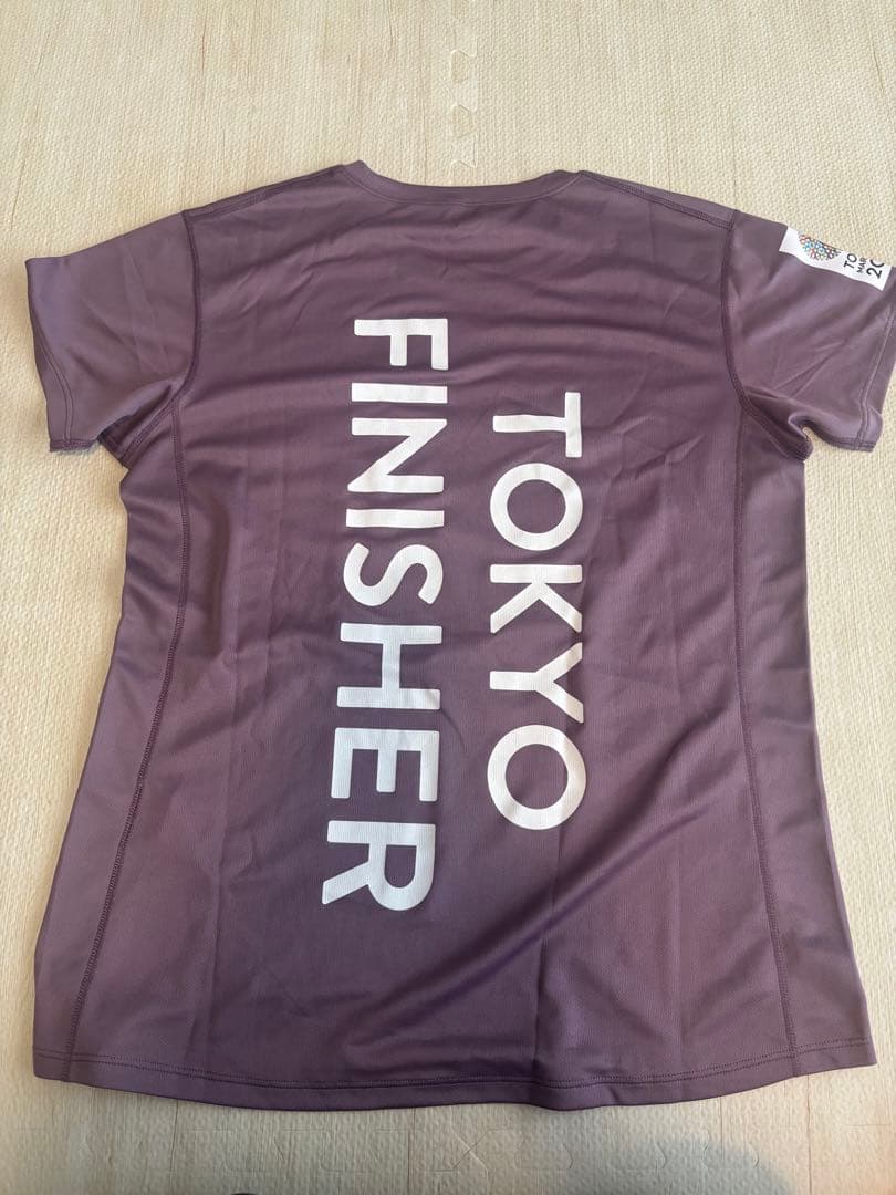 東京マラソン 2025 Finisher Tシャツ レディースLサイズ