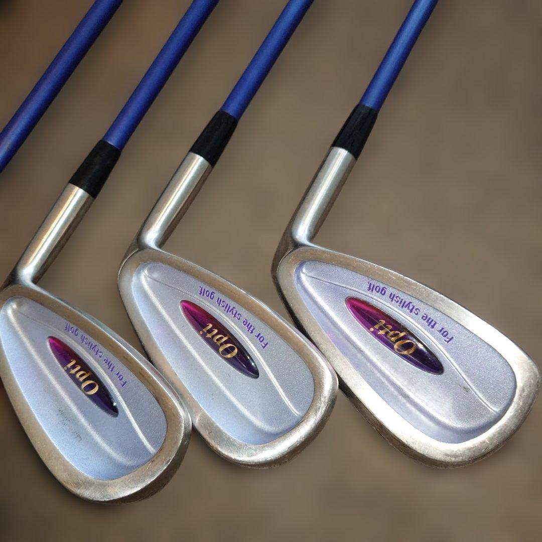 Mizuno ミズノ　opti　レディース　ゴルフクラブ　7本セット