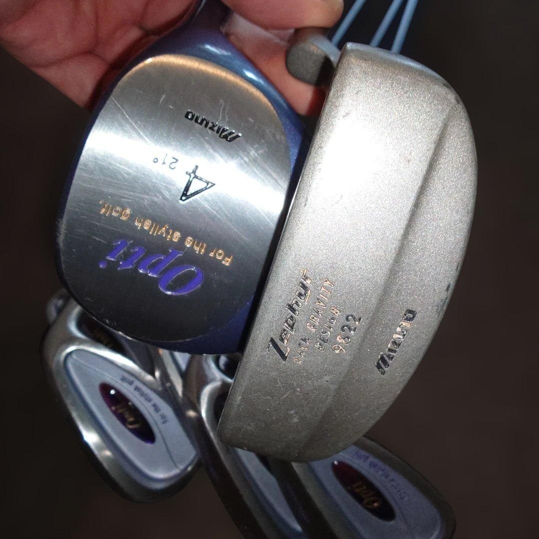 Mizuno ミズノ　opti　レディース　ゴルフクラブ　7本セット