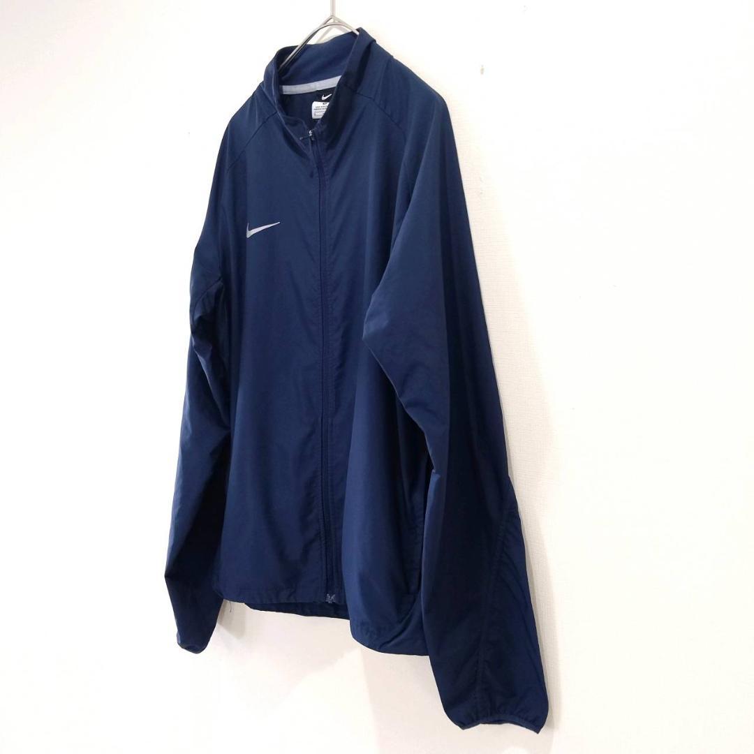 Nike ナイキ メンズ ジャケット トレーニング ジャージ ナイロン 紺 M