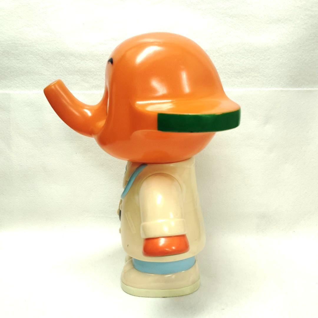 【T】希少✨佐藤製薬　サトちゃん　ドクター　ソフビ　貯金箱　バンク