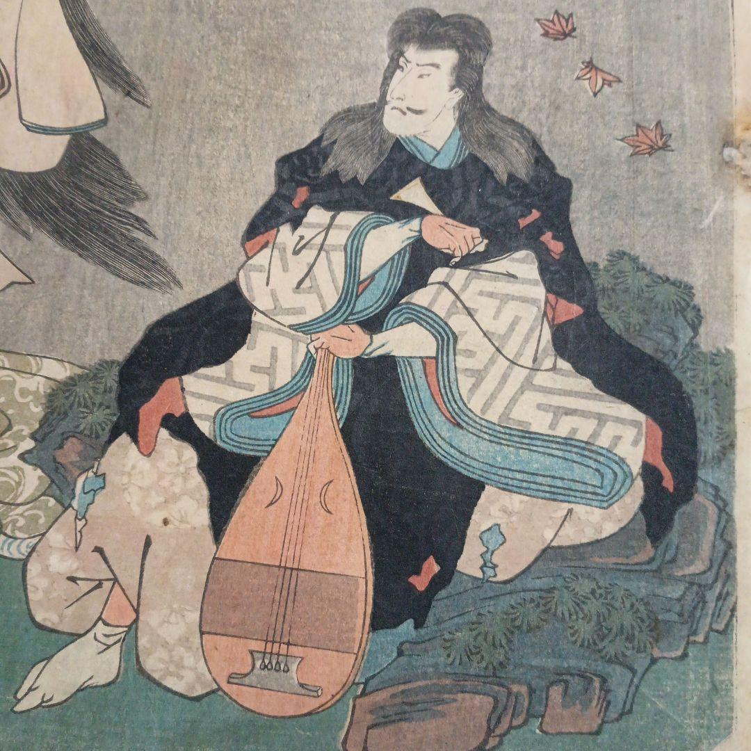 浮世絵版画、東海道五十三對赤坂、歌川広重画、天保15年～弘化4年出版