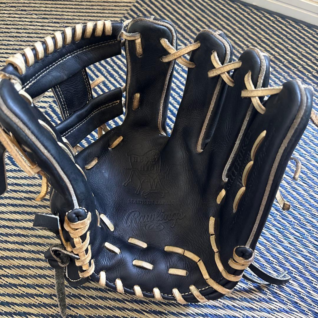 早い者勝ち！！Rawlings 硬式野球グローブ 右投げ用 黒