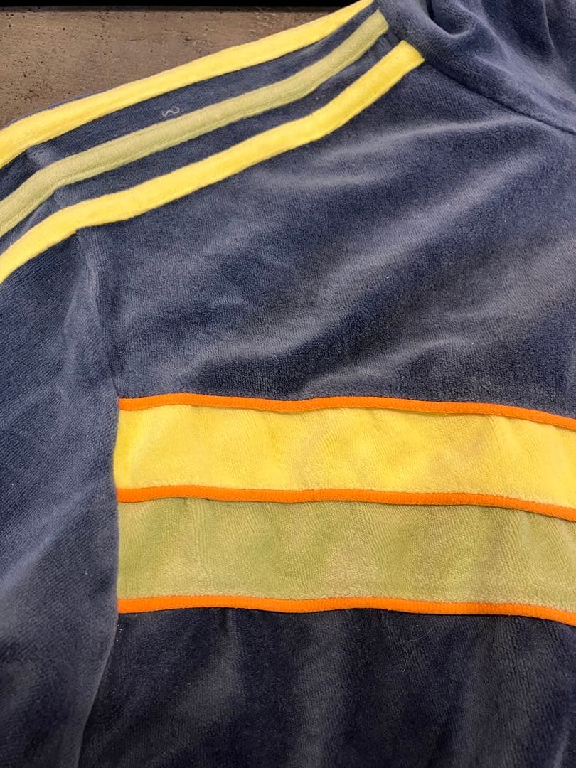 adidas ジャージジャケット L ネイビー　ヴィンテージ