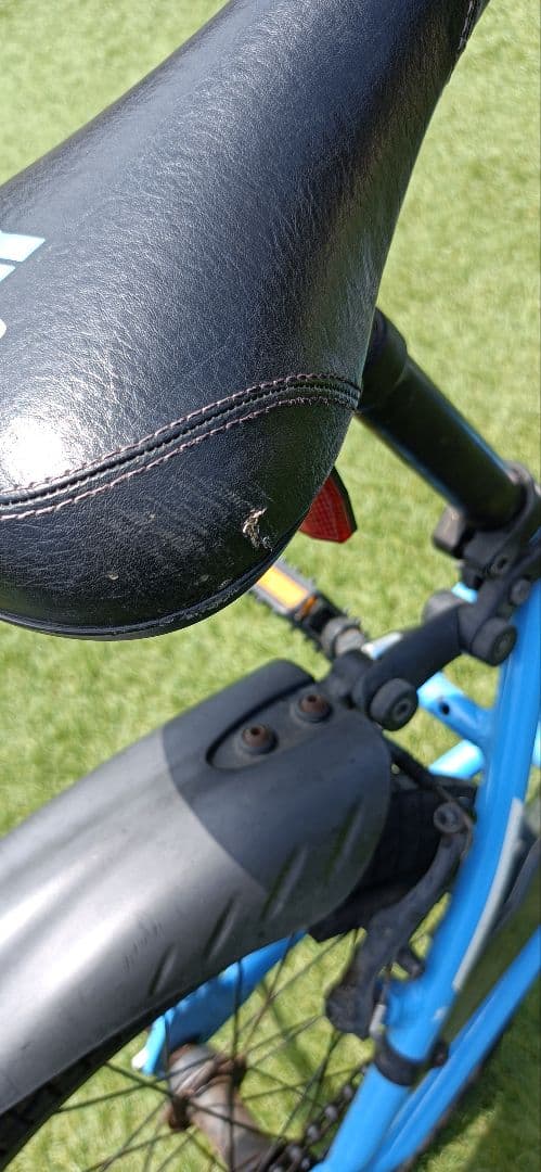 【お値下げ交渉可！】Haro 18インチ スカイブルー　泥除け、スタンド付き