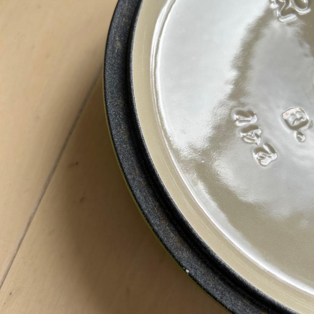 LE CREUSET グリーン ホーロー鍋