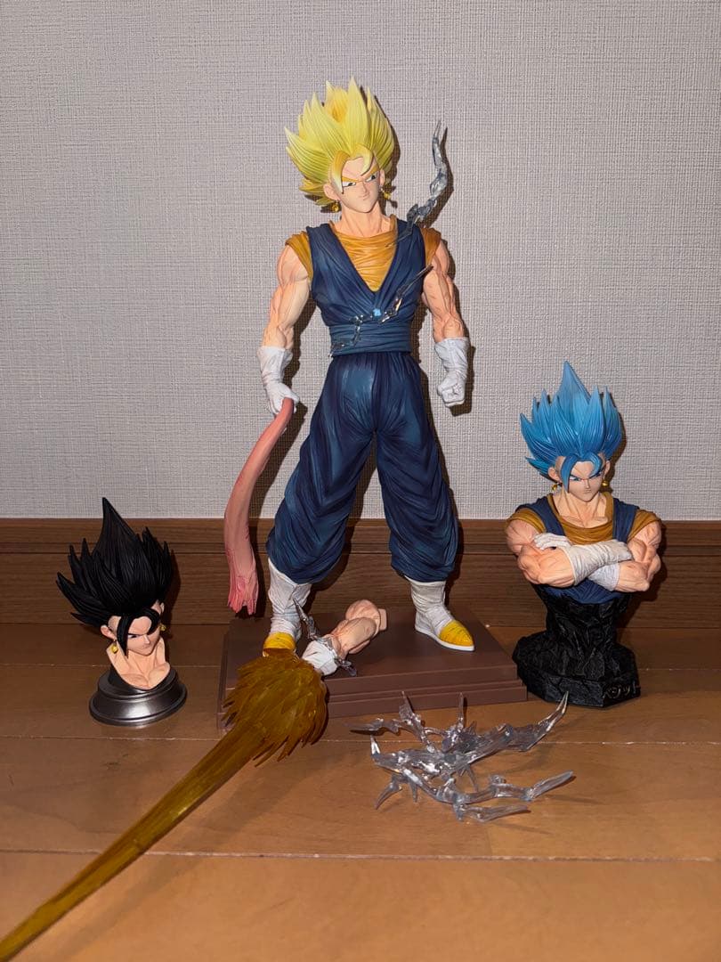 ドラゴンボール ベジット フィギュア ガレキ 超サイヤ人ブルー