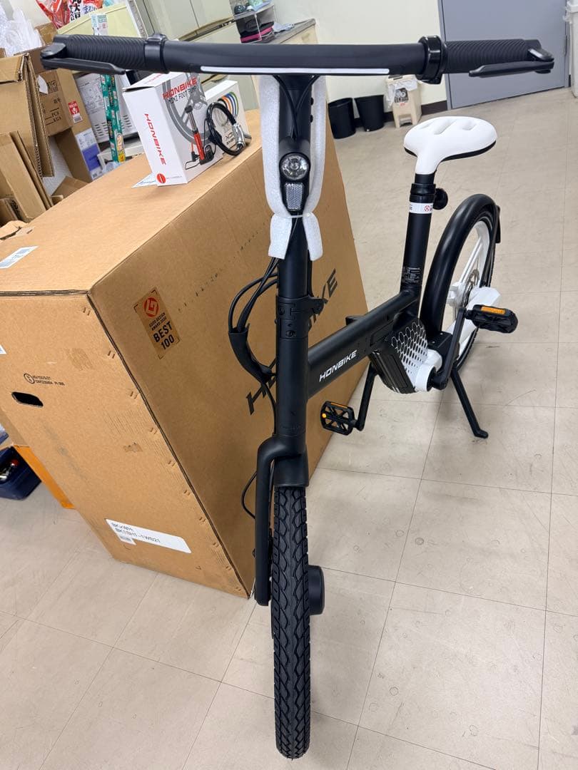 【新品未開封】HONBIKE 電動アシスト自転車 折りたたみ式