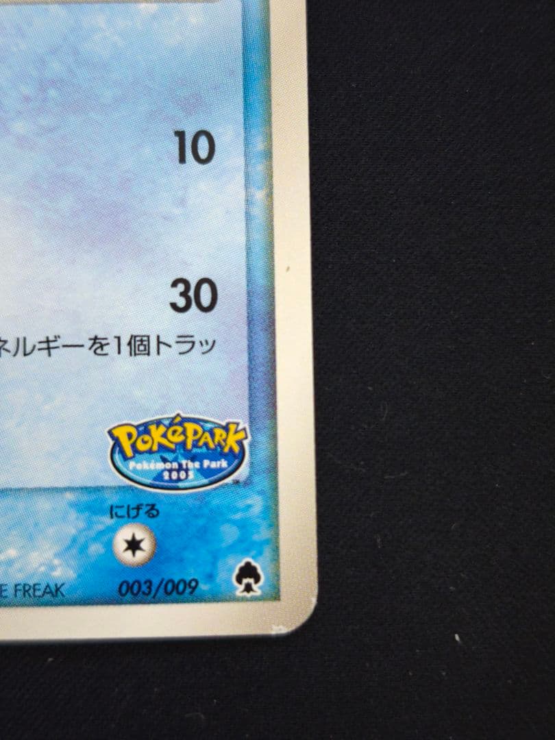 ポケパークのミズゴロウ ポケパークプレミアムファイル 003/009